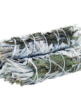 Smudge Stick - White Sage & Peppermint 10cm